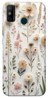 Чохол на TECNO Spark 6 Go Floral design ver.1 фото 1 з 1