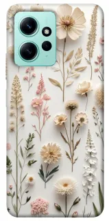 Чохол на Xiaomi Redmi Note 12 4G Floral design ver.1 фото 1 з 1