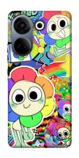 Чехол на TECNO Camon 20 Pro (CK7n) Dandy world collage фото 1 из 1
