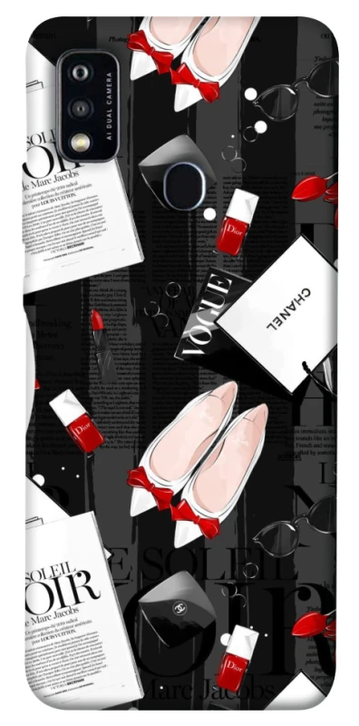 Чехол на ZTE Blade A51 Fashion collage ver.4 фото 1 из 1