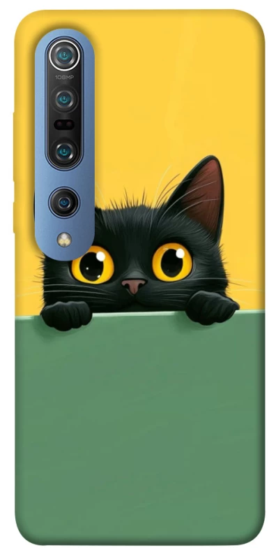 Чохол на Xiaomi Mi 10 / Mi 10 Pro Black cat v2 фото 1 з 1