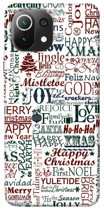 Чохол на Xiaomi Mi 11 Lite Christmas mood ver.3 фото 1 з 1