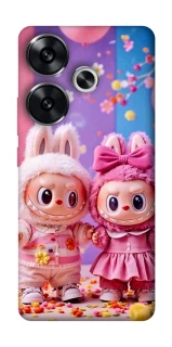 Чехол на Xiaomi Poco F6 Labubu twins ver.2 фото 1 из 1