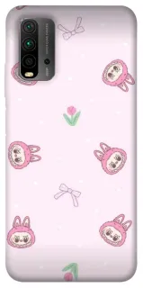 Чохол на Xiaomi Redmi 9T Labubu Flower фото 1 з 1