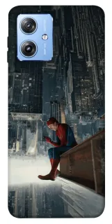Чехол на Motorola Moto G84 Spider Man ver.5 фото 1 из 1