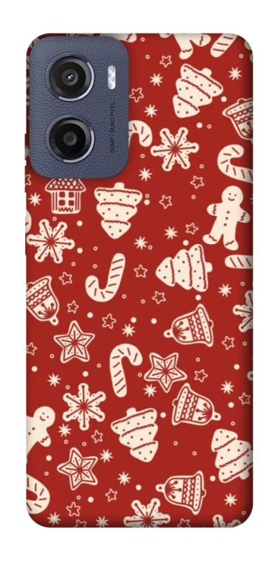 Чехол на Motorola Moto E15 Новогодний v3 фото 1 из 1