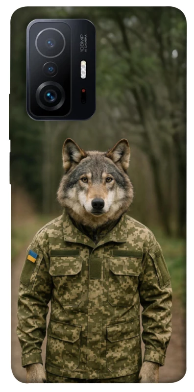 Чохол на Xiaomi 11T / 11T Pro Вовк захисник фото 1 з 1