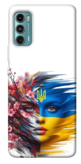 Чохол на Motorola Moto G60 Flowering Ukraine фото 1 з 1