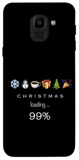 Чехол на Samsung J600F Galaxy J6 (2018) Christmas Loading фото 1 из 1