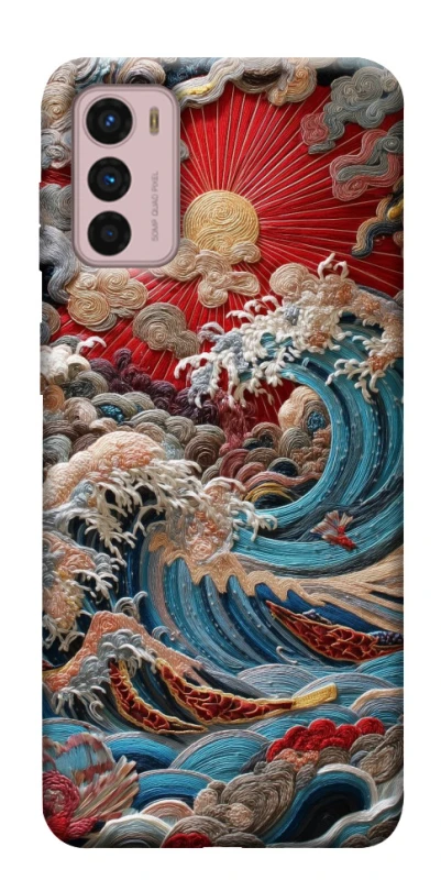 Чохол на Motorola Moto G42 Japa wave ver.2 фото 1 з 1