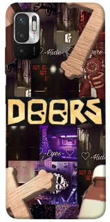 Чехол на Xiaomi Poco M3 Pro 4G / 5G Roblox doors dark mode фото 1 из 1