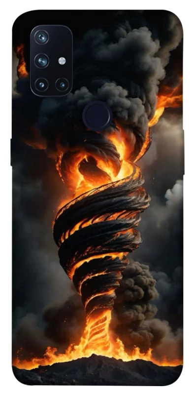 Чехол на OnePlus Nord N10 5G Огненный торнадо фото 1 из 1