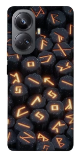 Чехол на Realme 10 Pro+ Огненые руны фото 1 из 1