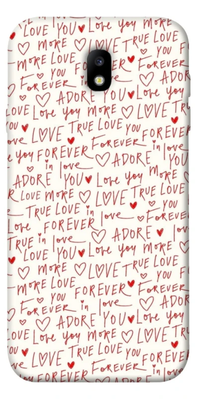 Чохол на Samsung J730 Galaxy J7 (2017) Love aesthetic ver.4 фото 1 з 1