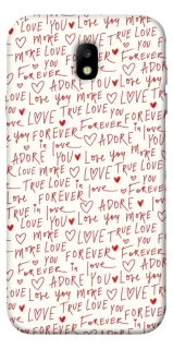Чохол на Samsung J730 Galaxy J7 (2017) Love aesthetic ver.4 фото 1 з 1