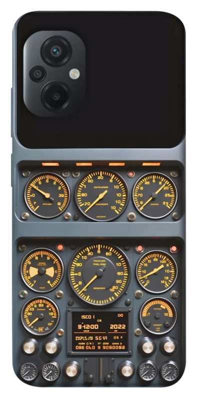 Чехол на Xiaomi Poco M5 Airplane instrument panel фото 1 из 1
