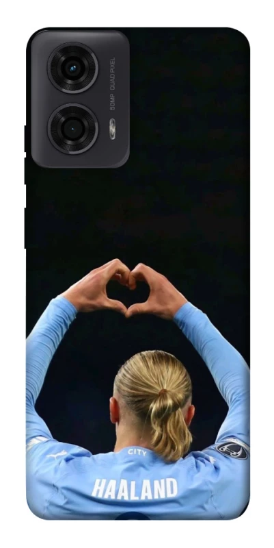 Чохол на Motorola Moto G04 Erling Haaland V2 фото 1 з 1