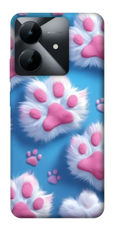 Чохол на Realme Note 60x Cat paw фото 1 з 1