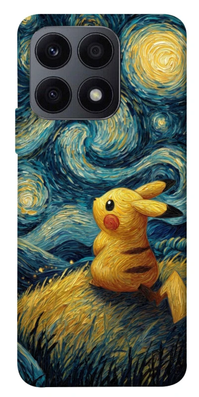 Чохол на Huawei Honor X8a Pikachu and Van Gogh фото 1 з 1