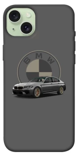 Чехол на Apple iPhone 15 Plus (6.7") BMW grey v2 фото 1 из 1