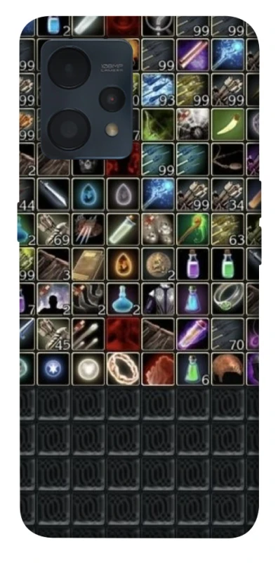 Чехол на Realme 9 4G / 9 Pro+ Inventory menu ver.2 фото 1 из 1