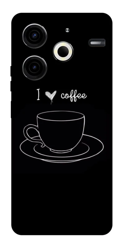 Чохол на TECNO Pova 6 Neo (LI6) Black coffee фото 1 з 1
