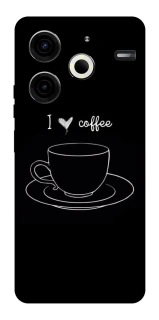 Чохол на TECNO Pova 6 Neo (LI6) Black coffee фото 1 з 1