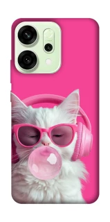 Чохол на Oppo Reno 14 Pink kitty фото 1 Чохол на Oppo Reno 14 Pink kitty фото 1 з 1