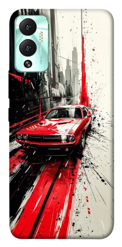 Чохол на Infinix Hot 12 Play Painted Mustang фото 1 з 1