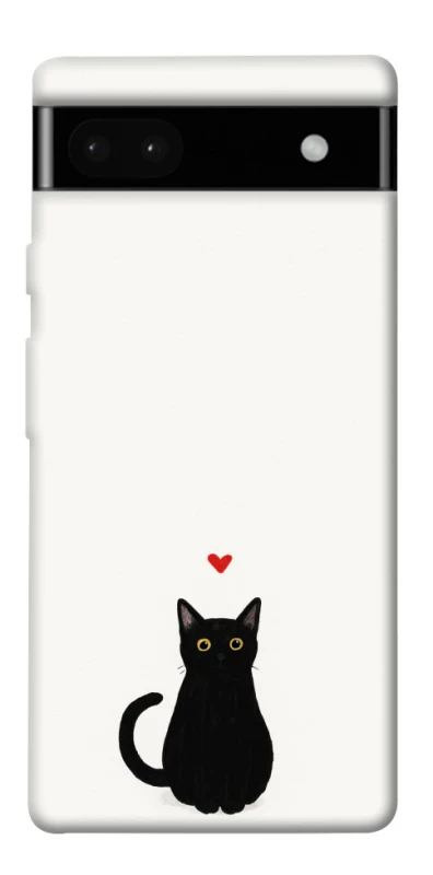Чохол на Google Pixel 6a cat in love фото 1 Чохол на Google Pixel 6a cat in love фото 1 з 1