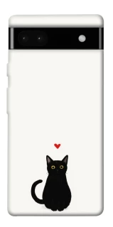 Чохол на Google Pixel 6a cat in love фото 1 Чохол на Google Pixel 6a cat in love фото 1 з 1