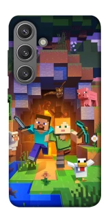 Чохол на Samsung Galaxy S24 Minecraft game фото 1 з 1