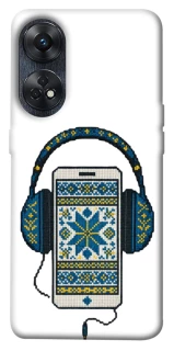 Чехол на Oppo Reno 8T 4G Современная вышиванка фото 1 из 1