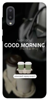 Чохол на Samsung Galaxy A02 Thursday coffee фото 1 з 1
