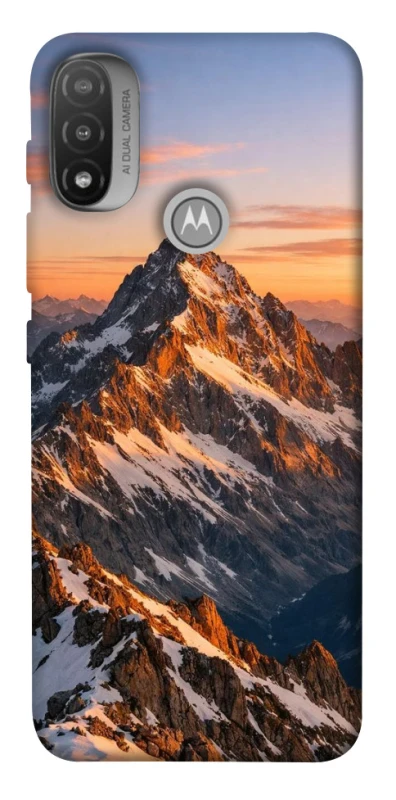 Чохол на Motorola Moto E20 Sunrise mountain фото 1 з 1