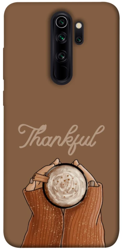 Чохол на Xiaomi Redmi Note 8 Pro Thankful coffee фото 1 з 1