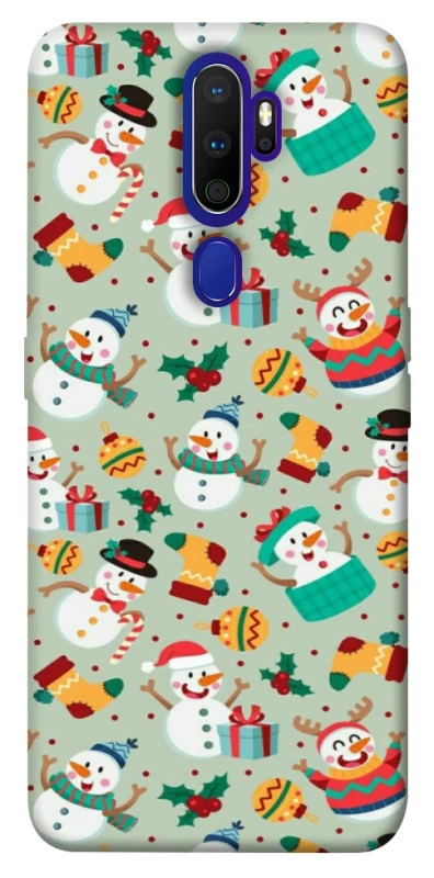 Чехол на Oppo A5 (2020) / Oppo A9 (2020) Новогодний v2 фото 1 из 1