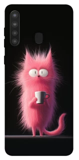 Чехол на Samsung Galaxy A21 Розовый котёнок фото 1 из 1