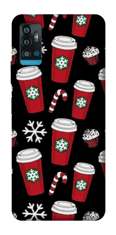 Чохол на ZTE Blade A71 Новорічний v40 фото 1 з 1