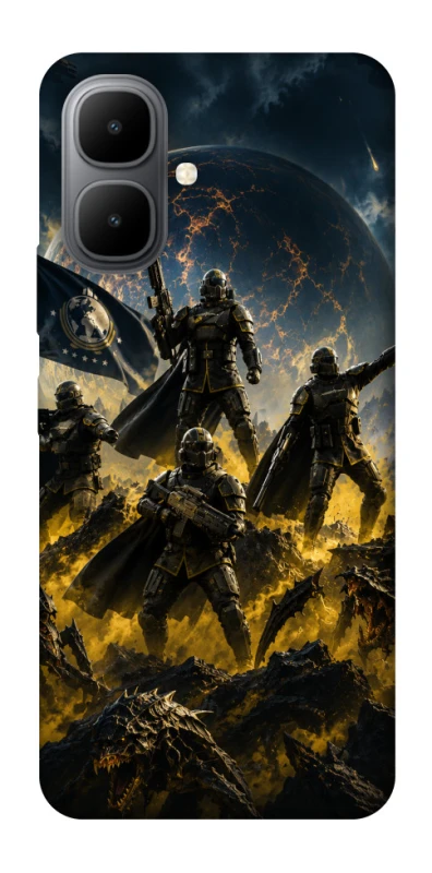 Чохол на Infinix Smart 10 HELLDIVERS фото 1 з 1