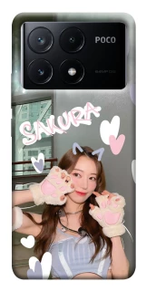 Чохол на Xiaomi Poco X6 Sakura - LE SSERAFIM фото 1 з 1