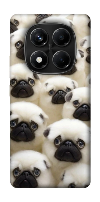 Чохол на Xiaomi Redmi Note 14 Pro 4G Doggy Pug Love фото 1 з 1