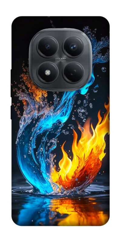 Чехол на Xiaomi Redmi Note 15 Pro 4G Water And Fire фото 1 из 1