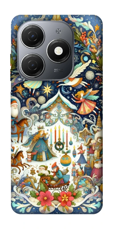 Чохол на TECNO Spark 20 Christmas spirit ver.11 фото 1 з 1
