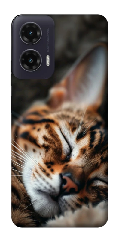 Чохол на Motorola Moto G35 Cat paws фото 1 з 1