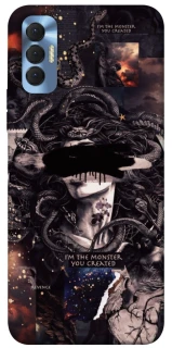 Чехол на TECNO Spark 8P Monster you created фото 1 из 1