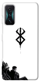 Чохол на Xiaomi Redmi K50 Gaming berserk white фото 1 з 1