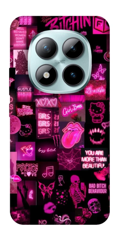 Чехол на Xiaomi Redmi Note 15 Pro+ 5G Hot collage ver.8 фото 1 из 1