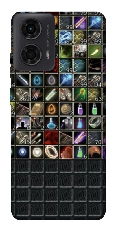 Чохол на Motorola Moto G04 Inventory menu ver.2 фото 1 з 1