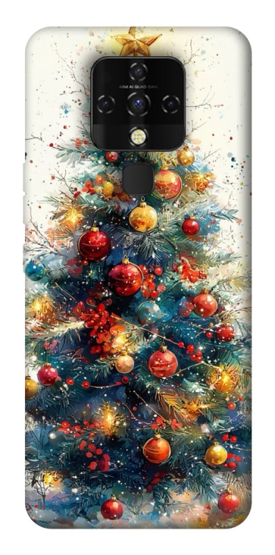 Чохол на TECNO Camon 16 SE Новорічний v36 фото 1 з 1